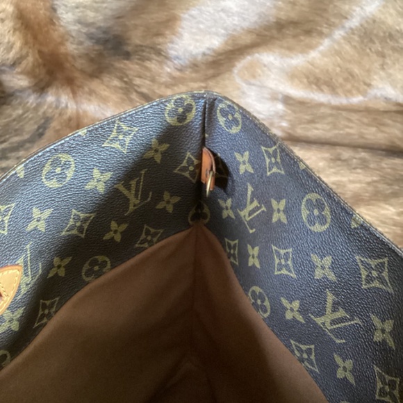 Authentic Boho Revamped Vintage Louis Vuitton Shopping Sac Black Braiding Concho - Picture 8 of 16